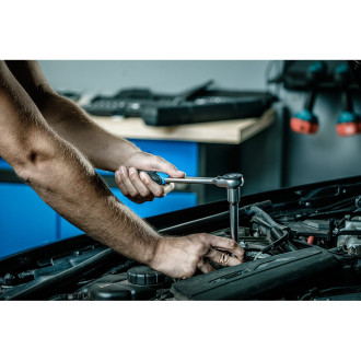 Прямая трещотка HOEGERT TECHNIK HT1R302