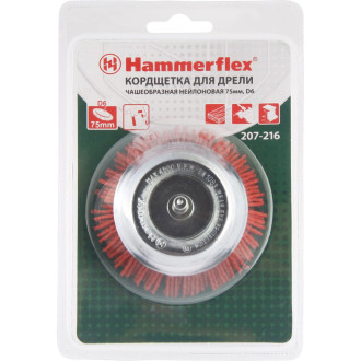 Чашеобразная кордщетка Hammer Flex 207-216