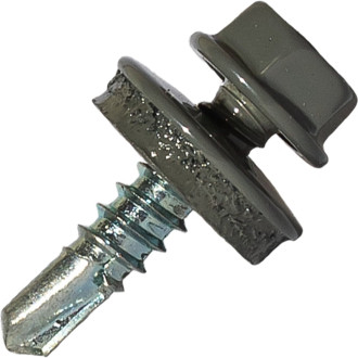 Самосверлящий винт HARDWEX ТМ HWX3-W-P6-4.8x19 мм. св.№2, RAL 7005 (250 шт.)