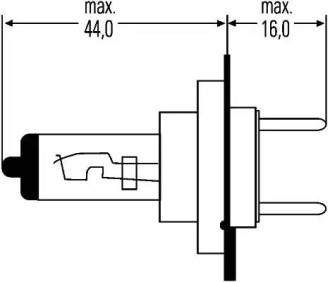 Галогенная лампа Hella 8GH007157121