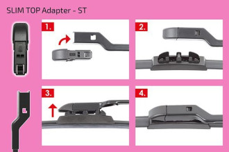 Адаптер для щеток Heyner SLIM TOP