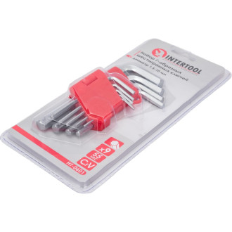 Набор Г-образных шестигранных ключей INTERTOOL HT-0601