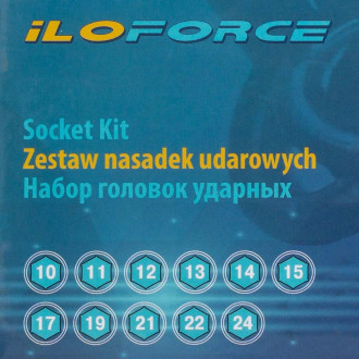 Набор головок ударных iLOFORCE IF-4117-5MPB