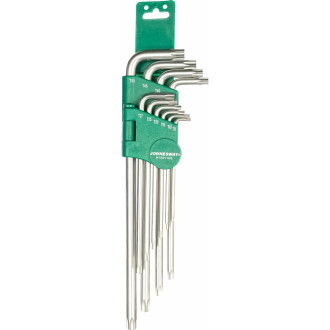 Комплект угловых ключей Jonnesway TORX