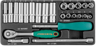 Набор торцевых головок Jonnesway S04H2125S