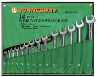 Набор комбинированных ключей Jonnesway W26414S