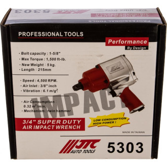 Пневматический гайковерт JTC JTC-5303