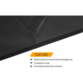 Шумопоглощающий материал для шумоизоляции автомобиля JUMBO acoustics N10010D1