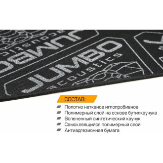 Шумоизоляционный материал для шумоизоляции автомобиля JUMBO acoustics S06005D1