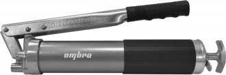 Двухплунжерный шприц для консистентной смазки Ombra A90056