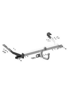 Фаркоп тсу на Peugeot Partner II Minivan 4380+4680 2008-по н.в Oris 2556-A