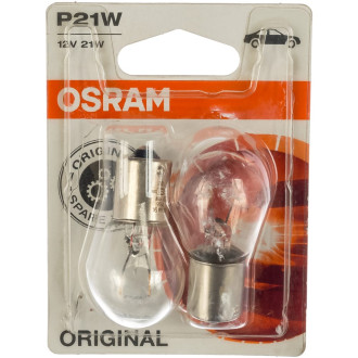 Автолампа Osram P21W BA15s 12V /1/10