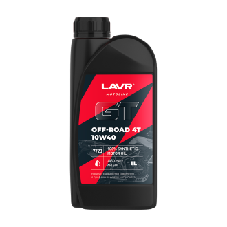 Моторное масло для мотоциклов LAVR GT OFF ROAD 4T 10W-40