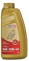 Полусинтетическое масло для четырехтактных двигателей LUXE jaso-ma-2 4t 10w40 super