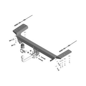 Фаркоп MOTODOR Exeed RX 2023 - н.в. оцинкованный, шар