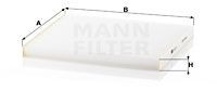 Салонный фильтр KIA Optima 03/12 MANN-FILTER CU26017