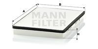 Салонный фильтр VW/Volkswagen/Passat/3A2/5/35I 92- MANN-FILTER CU2672