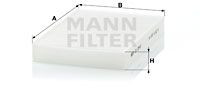 Салонный фильтр Megane/Kangoo 96-/LA87 MANN-FILTER CU2945