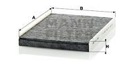 Салонный фильтр Audi/VW/Seat/Skoda MANN-FILTER CUK2862