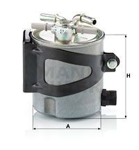 Топливный фильтр Renault Megane/Scenic 1.5D/2.0D 05 MANN-FILTER WK9205