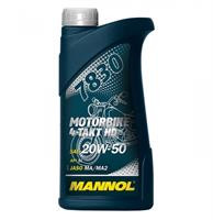 Моторное масло для V-образных двухцилиндровых двигателей MANNOL 4-TAKT MOTORBIKE HD 20W50