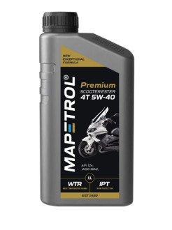 Моторное масло MAPETROL PREMIUM SCOOTER ESTER 4T 5W-40