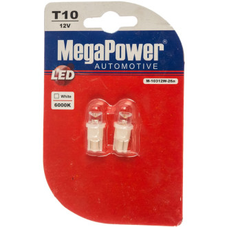 Автолампа Megapower M-10312W-2бл