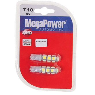 Автолампа Megapower M-10811W-2бл