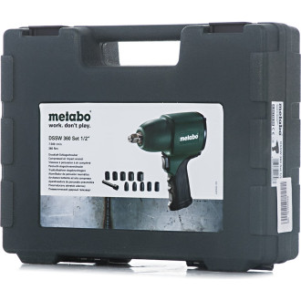 Пневмогайковерт Metabo DSSW 360 Set 604118500