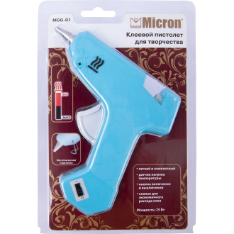Пистолет клеевой Micron MGG-01 d 7.2 мм для творчества