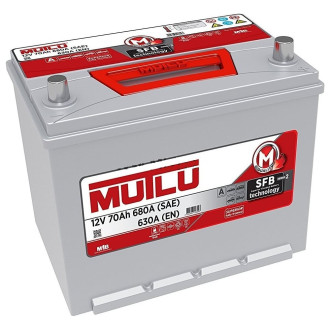 Аккумулятор Mutlu SFB M2 6СТ-70.0 80D26FL