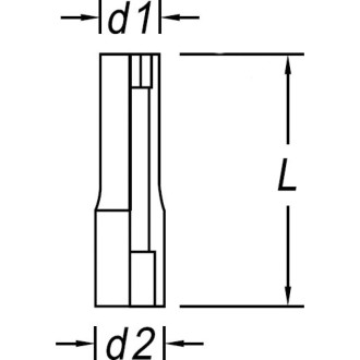 Удлиненная торцевая головка NORGAU ND19L-12