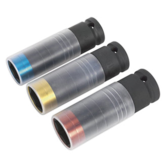Набор ударных тонкостенных головок NORM HP-3522