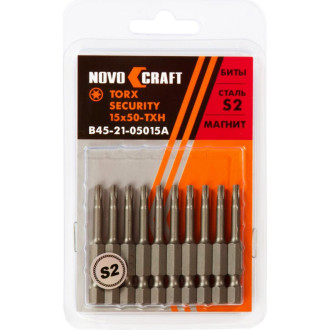 Биты NOVOCRAFT Torx SECURITY