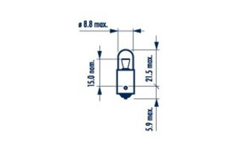 Автолампа Narva 171314000