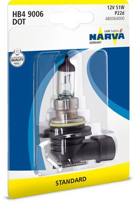 Автолампа Narva 480064000