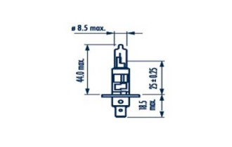 Автолампа Narva 483343000