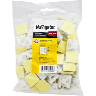 Самоклеящая монтажная база Navigator NFP-20-100/WH