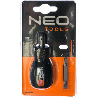 Универсальная крестовая/шлицевая отвертка NEO Tools 04-201