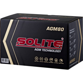 Аккумуляторная батарея Solite AGM80