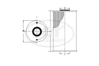 Топливный фильтр SCT SC7046P