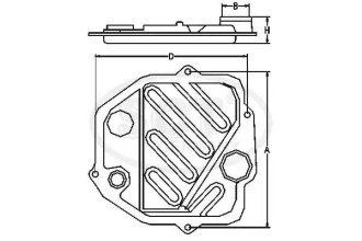 Фильтр для АКПП SCT SG1098