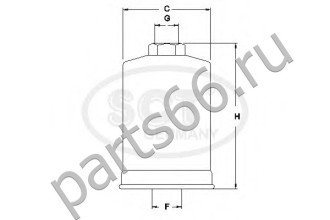 Топливный фильтр SCT ST320