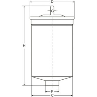 Топливный фильтр SCT ST6160