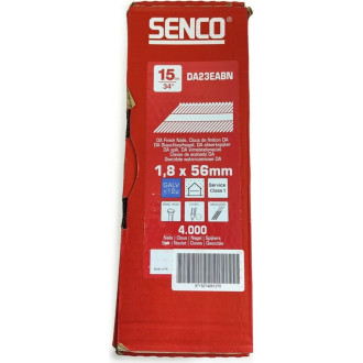 Финишные гвозди Senco DA 1.8x56 4000 шт.