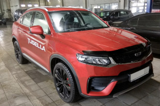 Дефлектор капота Geely Tugella, 2020- Sim NLD.SGEETU2012