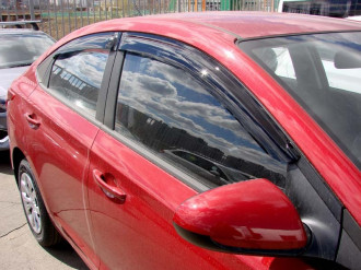 Дефлекторы окон Hyundai Solaris, sd, 2017- Sim NLD.SHYSOL1732