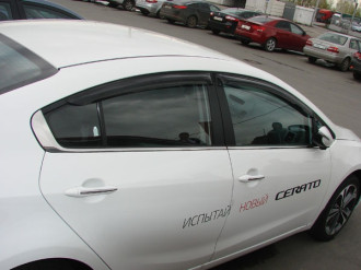 Дефлекторы окон KIA CERATO 2013- Sim NLD.SKICER1332