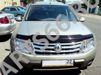 Дефлектор капота RENAULT DUSTER 2011- Sim NLD.SREDUS1112