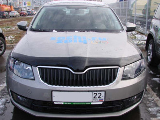 Дефлектор капота Skoda Octavia 2013-2017 Sim NLD.SSCOCT1312